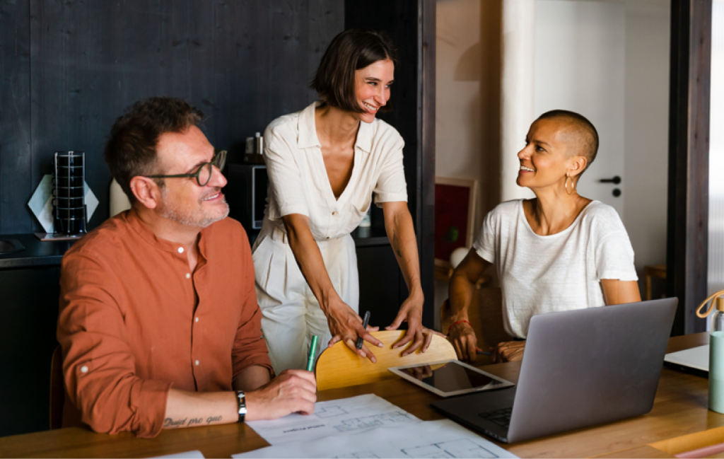 A group meeting with a Harness Tax Advisor